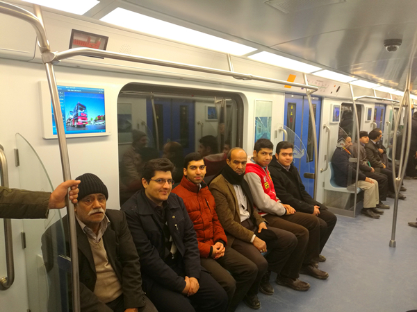 Changchun Railway staff help construct Metro Line 2 in Iran