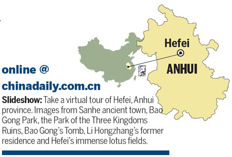 Hefei--lashed by rains, scarred by wars