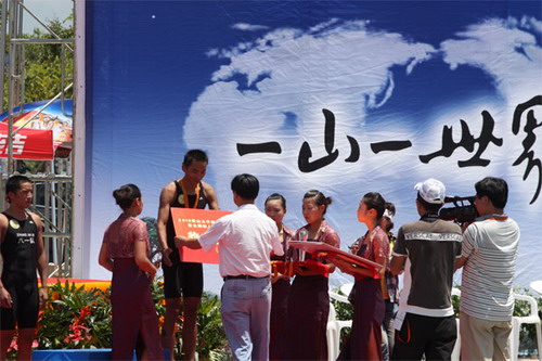 Creative route adds flavor to the Huangshan International Triathlon