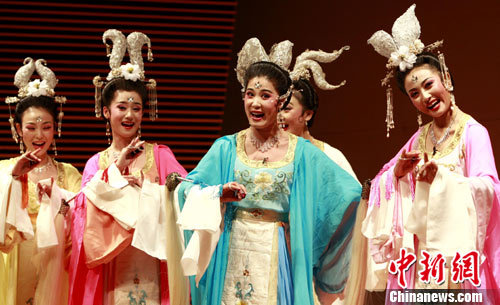China's Huangmei Opera star wows U.S. audience at Columbia University