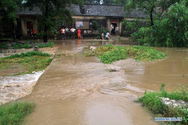 Rainstorm hits Anhui, causing severe damage