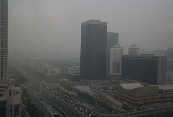 China's smoggy days at 52-year high