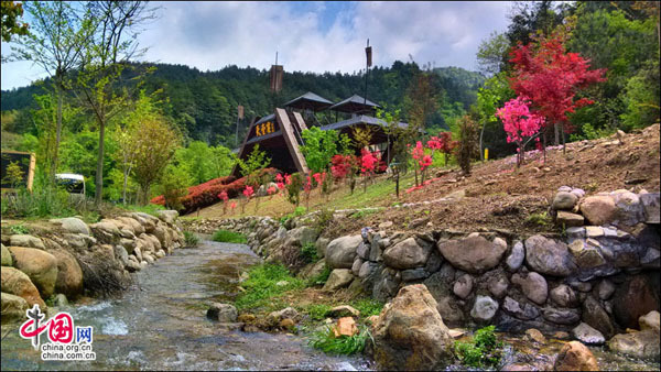 Intoxicating heavenly village in Anhui