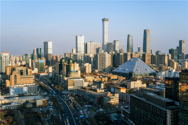 Beijing's business hub takes on new image