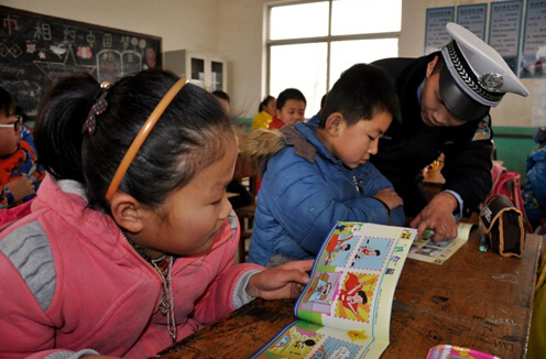 Traffic safety educational lessons in school