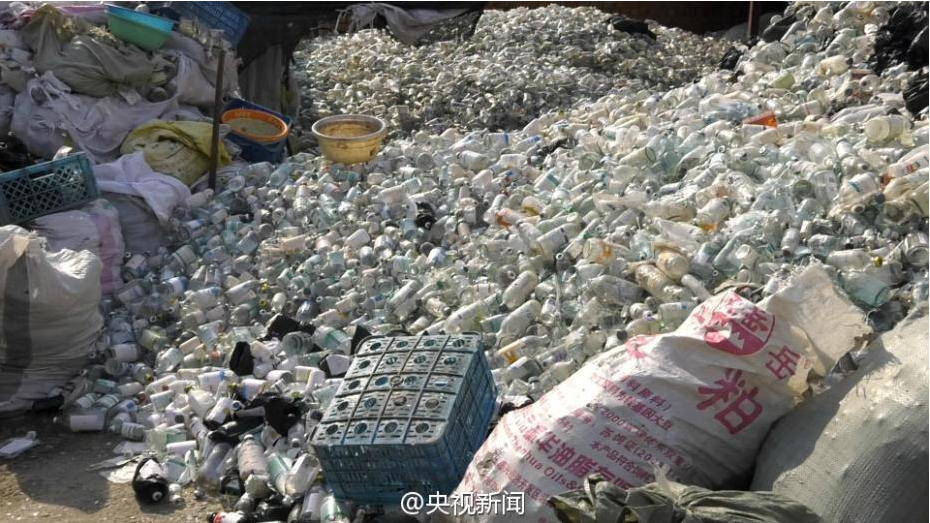 Tableware and toys made from medical waste uncovered by Nanjing Police