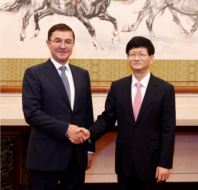 Head of China’s judiciary body meets with Uzbekistan deputy pm