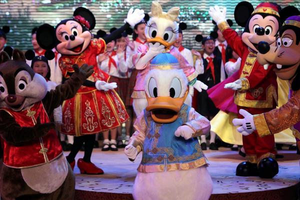 Disney lands in Shanghai