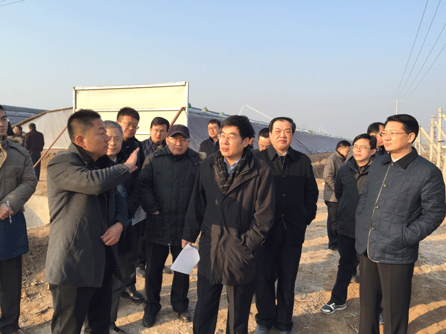 Zhang Junkuo leads survey group to Hebei