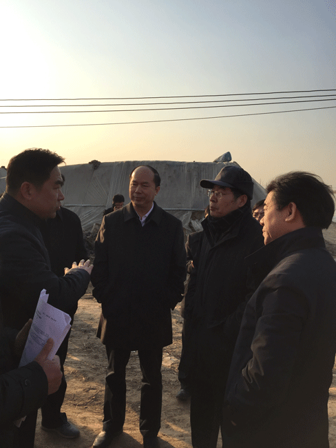 Zhang Junkuo leads survey group to Hebei