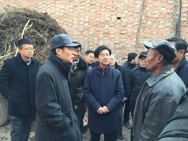 Zhang Junkuo leads survey group to Hebei