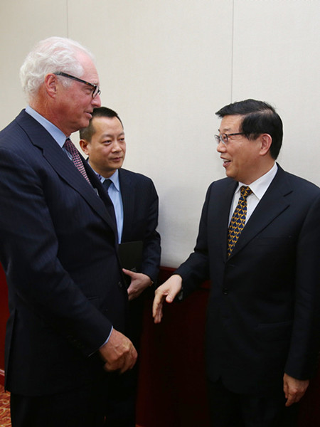 Li Wei meets with Chairman of Canada-China Business Council