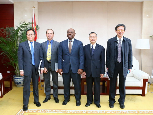 DRC Vice-President meets with UNDP representative in China