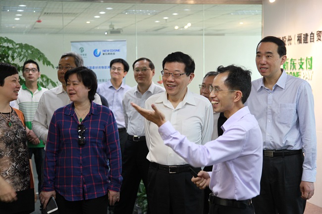Li Wei leads survey group to Fujian