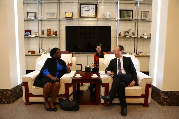 DRC Vice-President meets with Vice-President of the World Bank<BR>