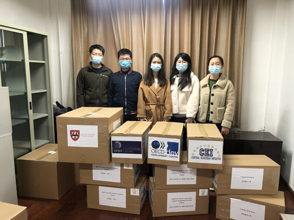 DRC donates masks to international partner agencies affected by COVID-19 pandemic