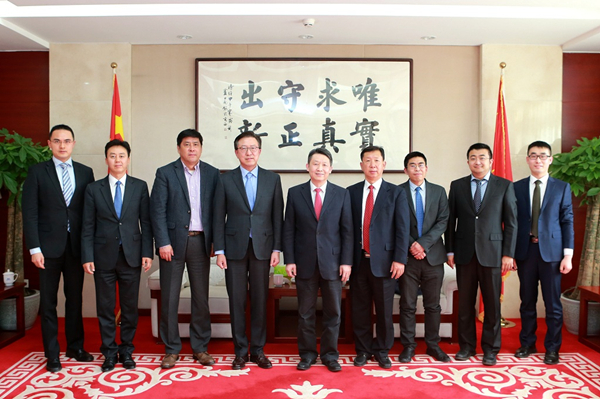 DRC Vice-President meets with CEO of Samsung China