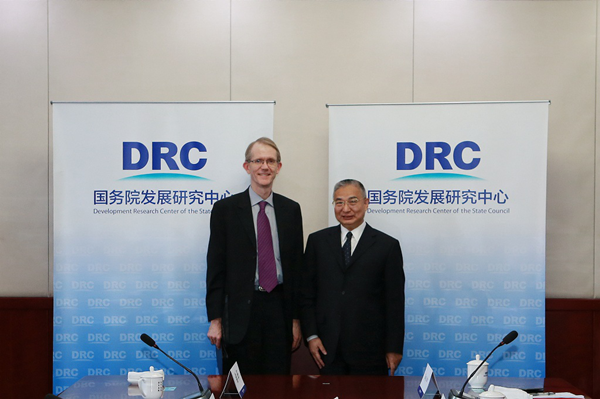 DRC Vice-President meets with Australian Ambassador to China