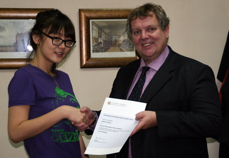 Getting the top mark in China for Art A Level