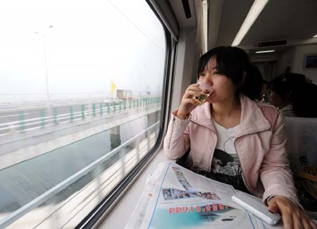 High-speed railway opens