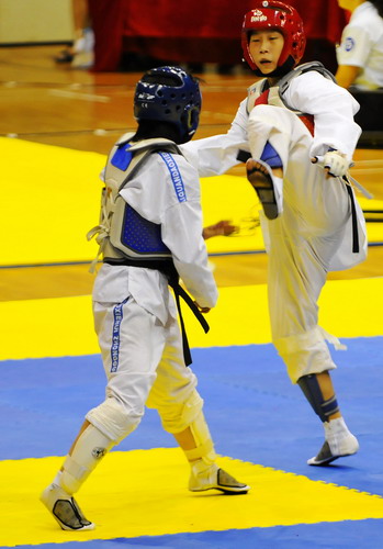 2010 National Taekwondo Competition Kicks off in Fuzhou