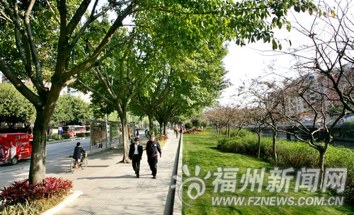 白马河步行道双侧将无障碍通行　通航梦想将成真