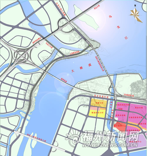 新南港大桥已经动建　设计为6车道后年春节前竣工