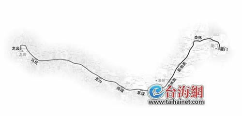 龙厦铁路打造1小时经济圈 厦漳龙泉成城市综合体