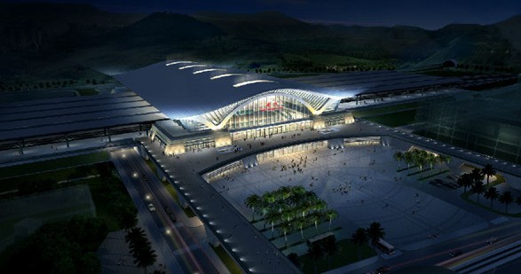 Renovation project of Xiamen Railway Station in full swing