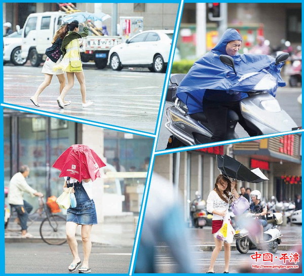 Fung-Wong brings gales, rain to Pingtan