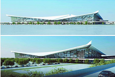 T4 building of Xiamen Gaoqi Int'l Airport nears completion