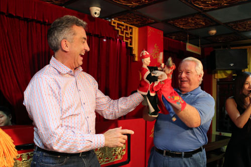 Minnan Puppet show charms the US delegation