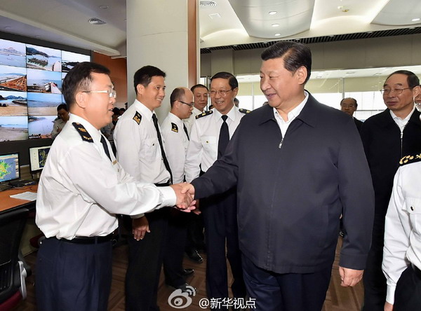 In pictures: President Xi surprises residents of Pingtan