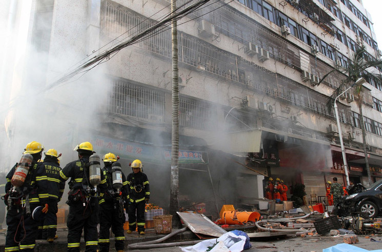 9 people punished over restaurant gas tank blast that kills 5 in Xiamen