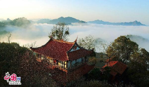 Amazing scenery of Wuyi Mountains