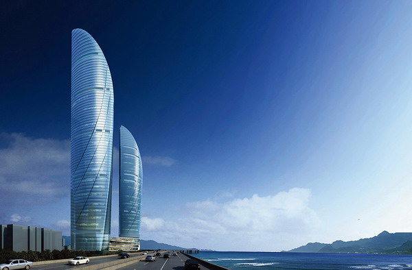 Twin Towers: Xiamen's tallest buildings to be put into operation in June or July
