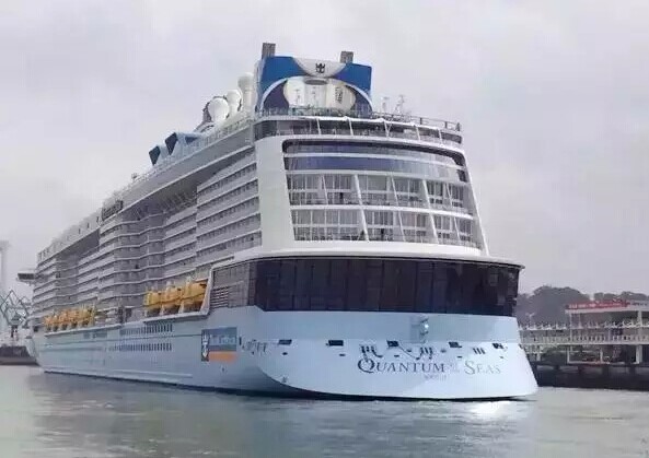 World’s most advanced cruise ship Quantum of the Seas calls at Xiamen port