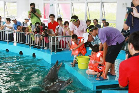 Mayor of Wellington visits Chinese white dolphin base in Xiamen