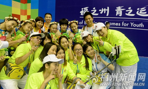 Fuzhou's Lin wins silver at trampoline
