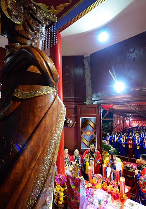 World's largest redwood Mazu statue settles in Fujian