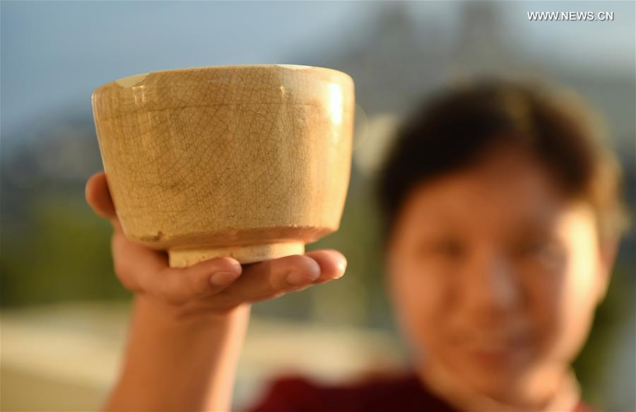 Relics of Dongxi kiln in Nanjing County of SE China's Fujian