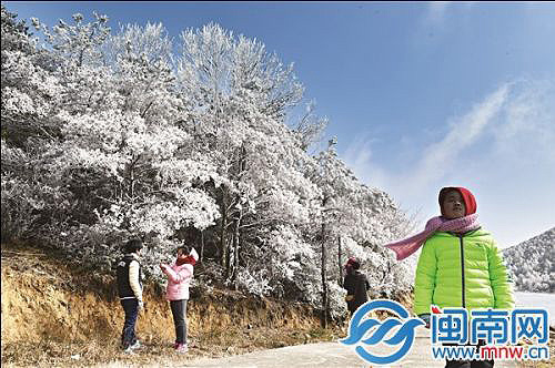 Fujian blanketed in white