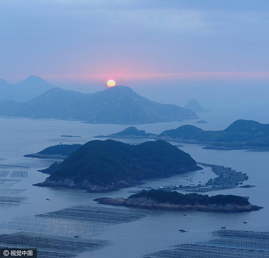 Xiapu county has a beautiful coastline