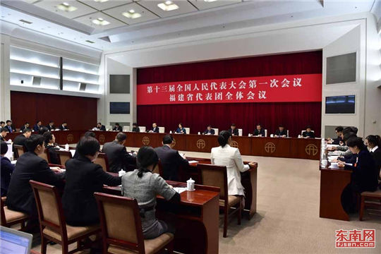 Fujian NPC delegation deliberates on draft amendments to Constitution