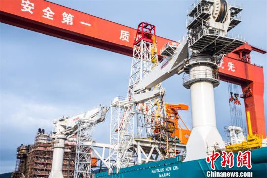 Deep sea mining ship launched in Fujian