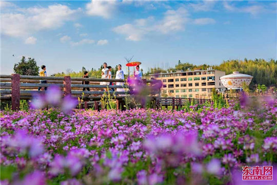 In pics: Booming rural tourism in Yongtai