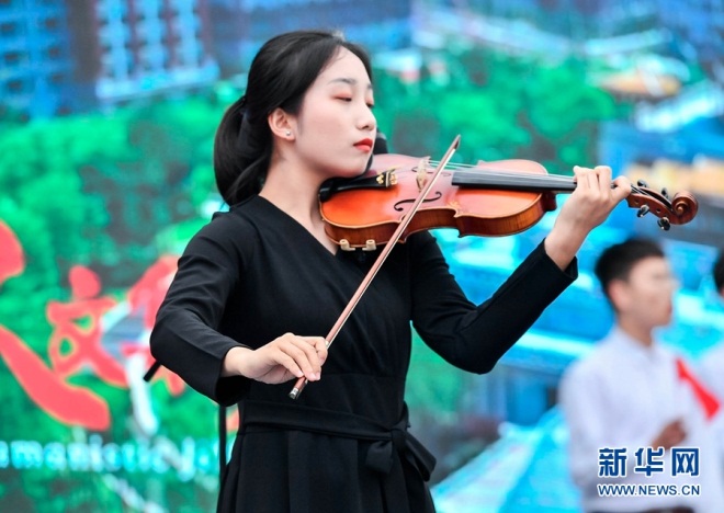 Campus concerts inaugurated in Jimei