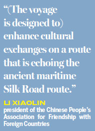 All aboard for the Silk Road sea cruise