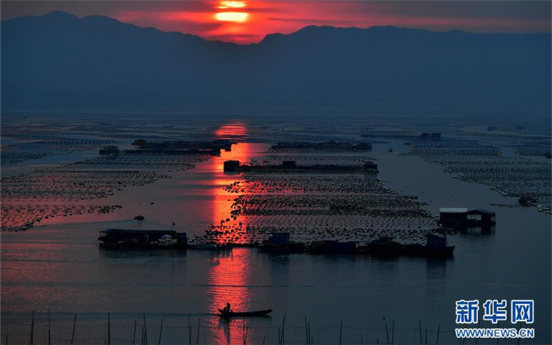 Picturesque view of Xiapu county, Fujian