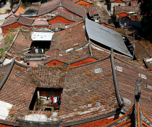 Roofs of ancient houses